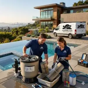Pool Cleaning and pool filter cleaning service in Fremont CA