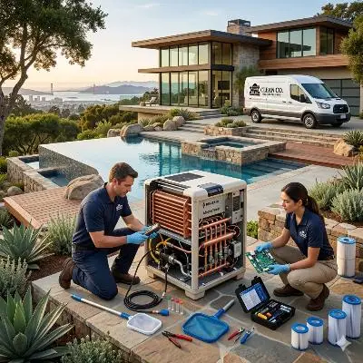 Pool heater repair service in San Jose and Milpitas