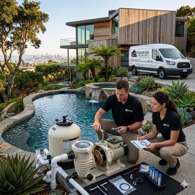 Pool Pump Repair and pool motor repair service in Milpitas CA