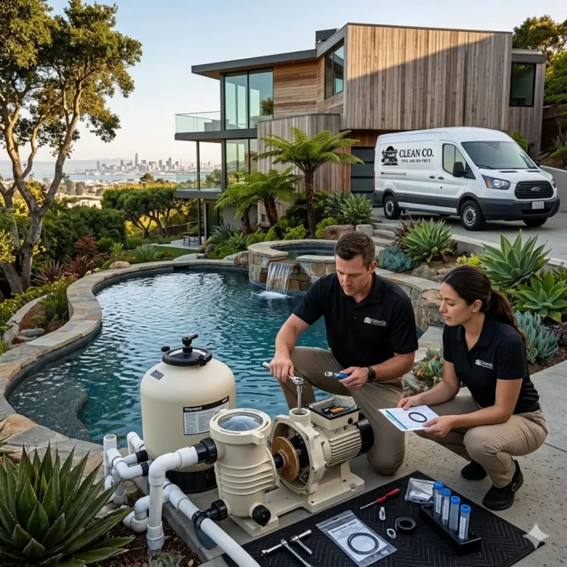 Pool Pump Repair and pool motor repair service in Milpitas CA