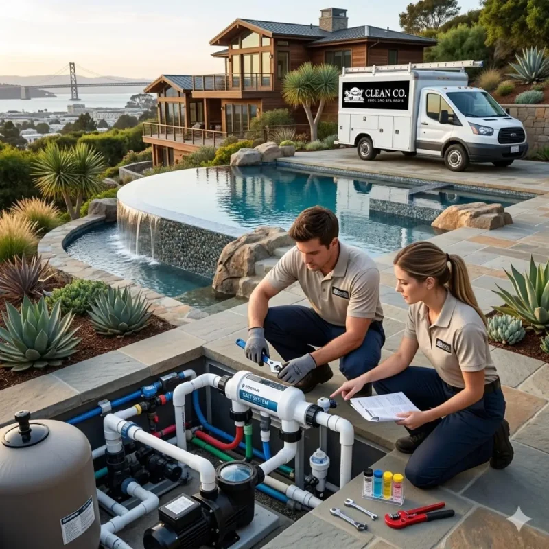 Pool Salt Systems installation service in Milpitas CA