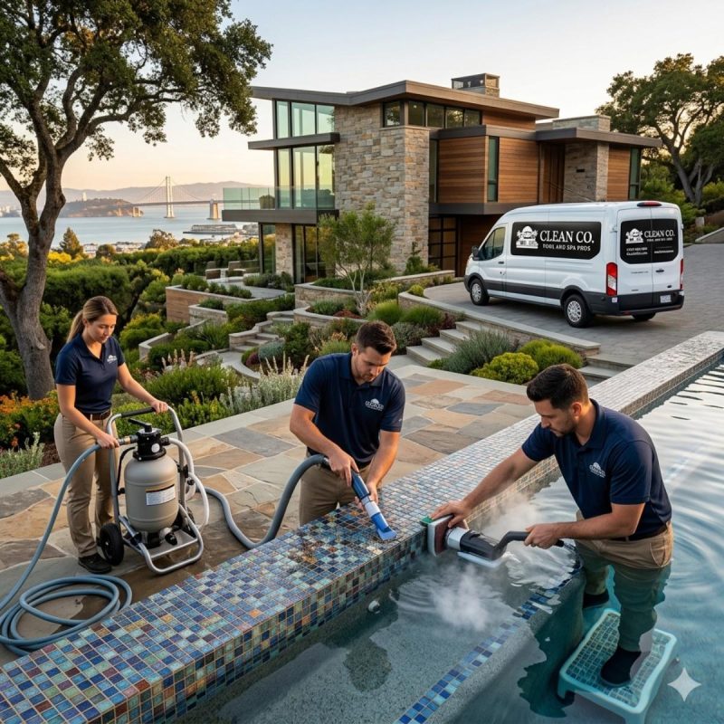 Pool Tile Cleaning Milpitas, CA
