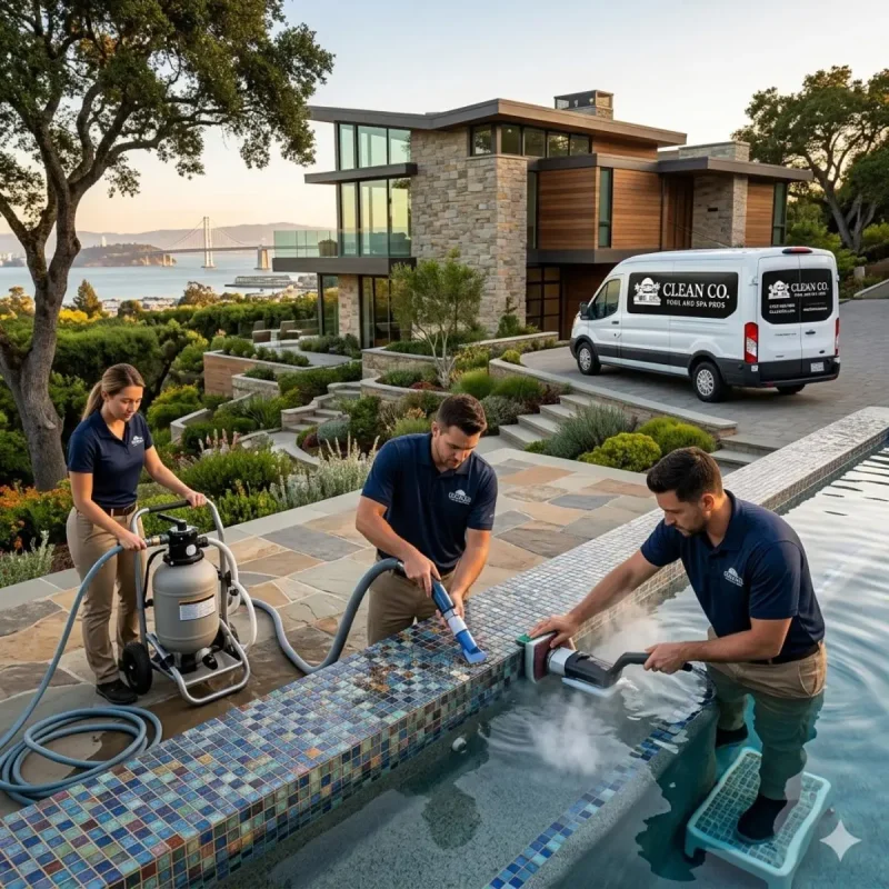 Pool Tile Cleaning Milpitas, CA