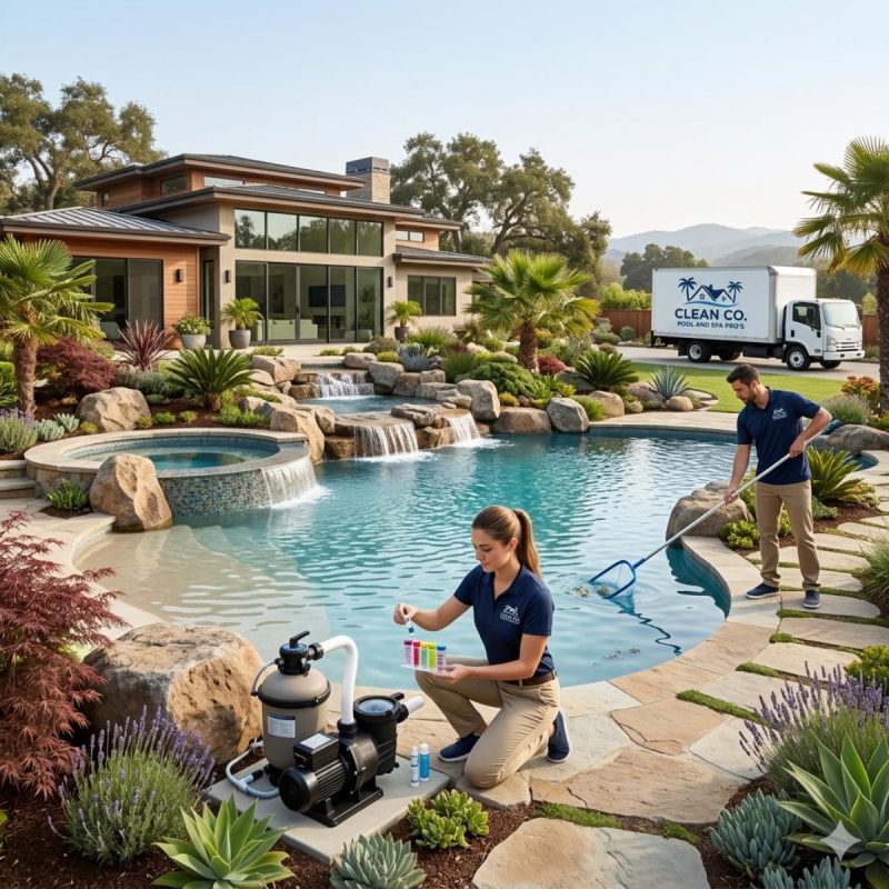 Weekly Pool Service Los Altos, CA
