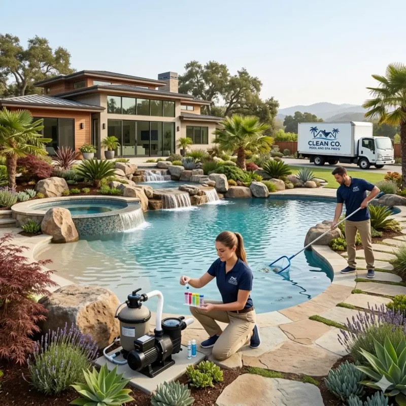 Weekly Pool Service Los Altos, CA