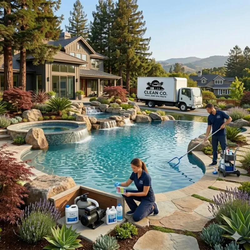 Weekly Pool Service Saratoga, CA