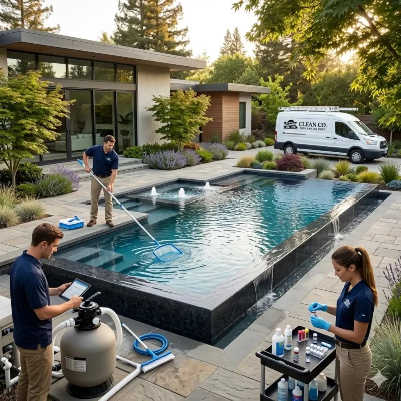 Weekly Pool Service Sunnyvale, CA